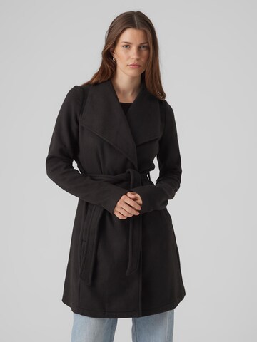 Vero Moda Tall Přechodný kabát 'Dora' – černá: přední strana