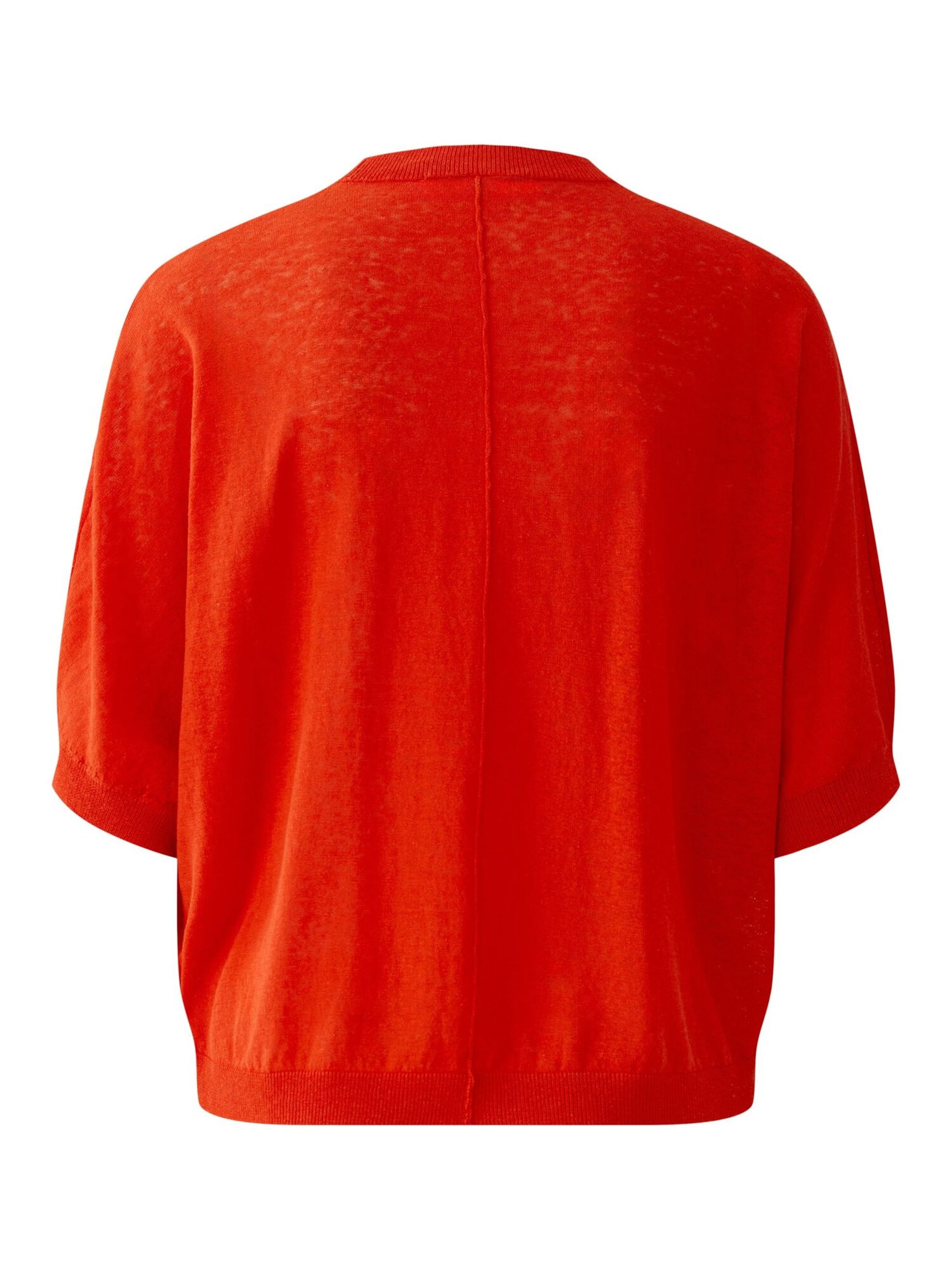 OUI Strickjacke in Rot