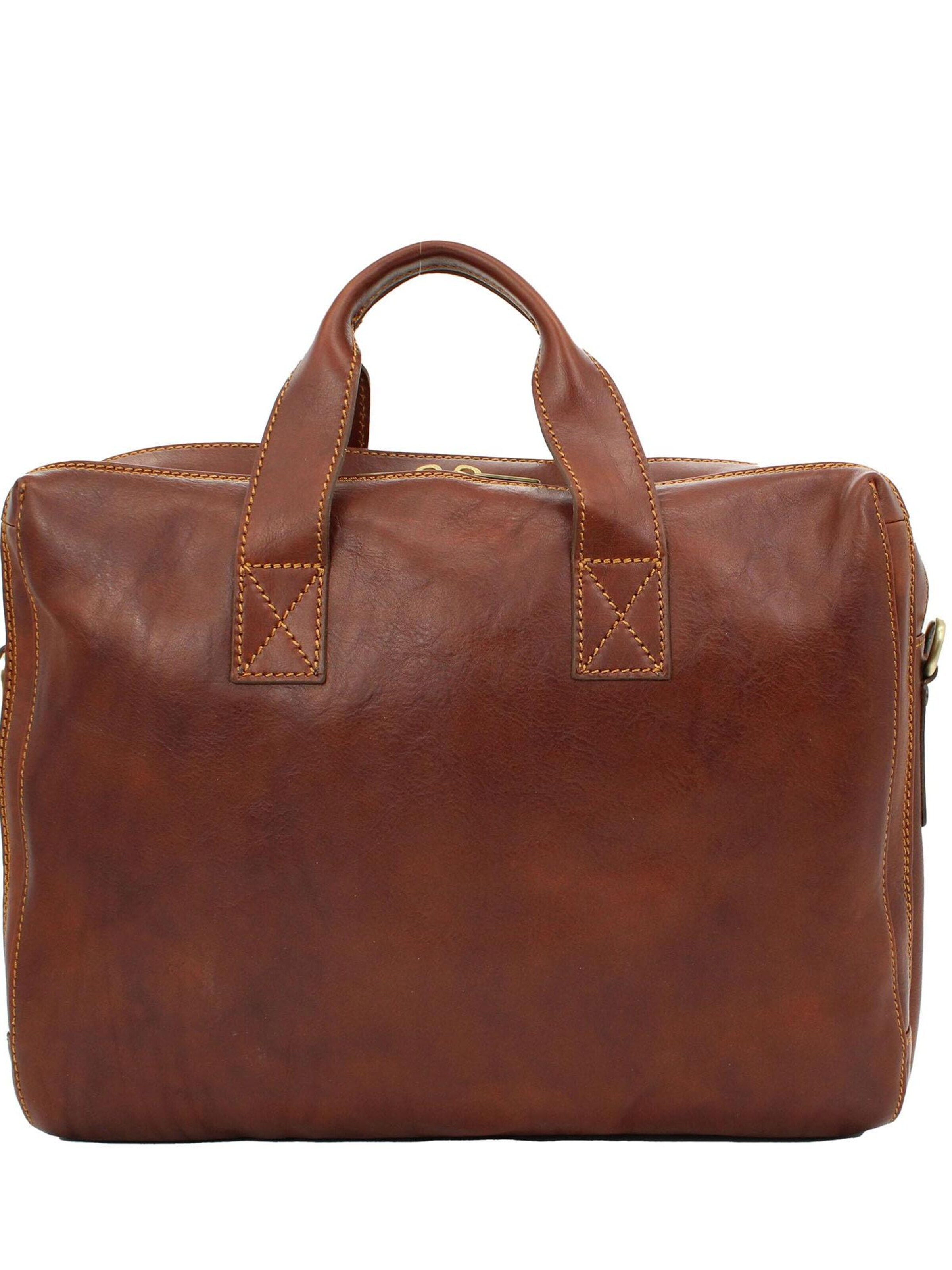 bupell Briefcase 'Ortensio' in Brown