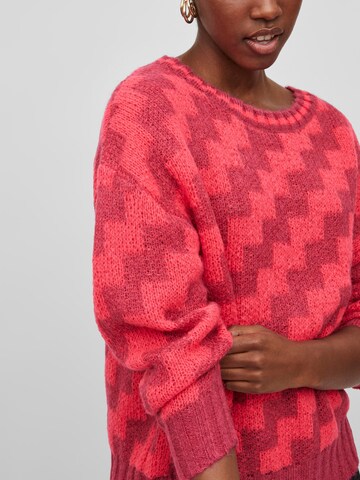 VILA Sweter 'Emilia' w kolorze różowy