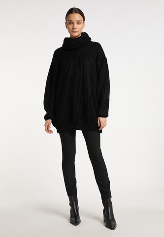 RISA - Pullover oversized em preto