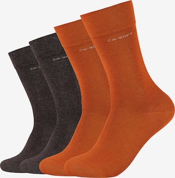 camano Socken in Rot: front