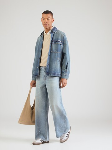 Calvin Klein Jeans Luźne Jeansy w kolorze niebieski