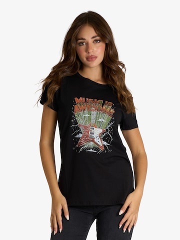 ViCOLO Shirt in Zwart: voorkant