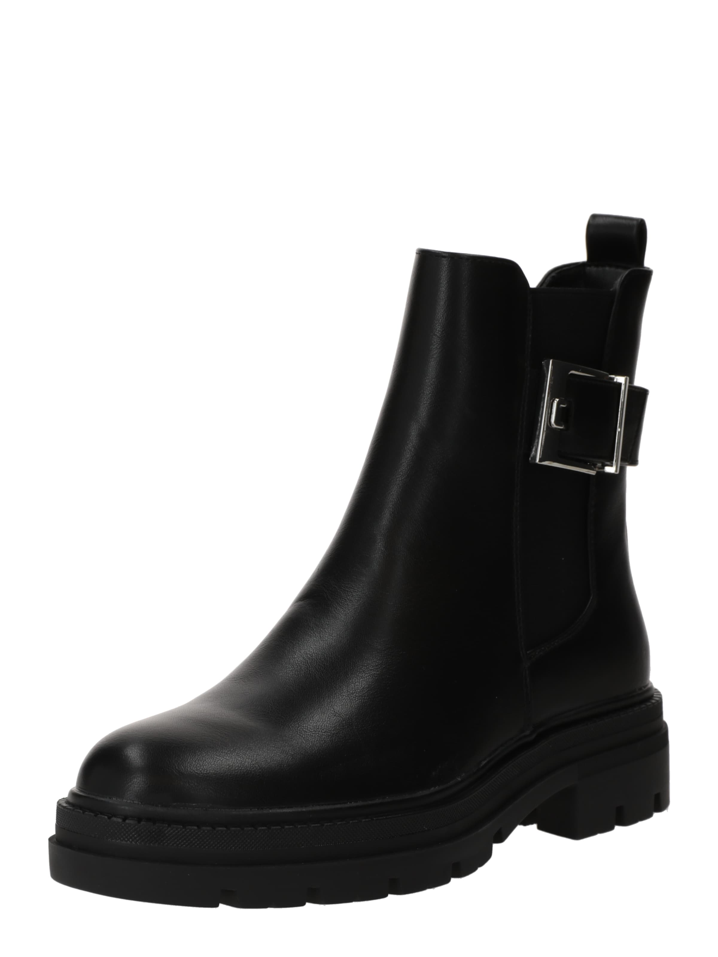 Dorothy Perkins - Botas chelsea 'Amanda' em preto: frente