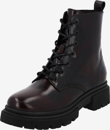 Palado by Sila Sahin Nauhanilkkurit 'Biak' värissä punainen: etupuoli