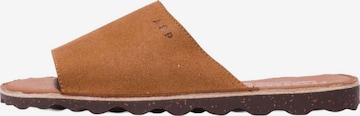 Mule Asportuguesas en marron : devant