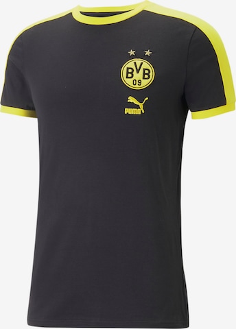PUMA - Camisola de futebol 'Borussia Dortmund' em preto: frente