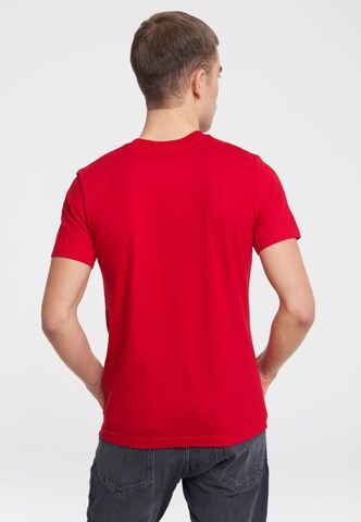 Traktor T-Shirt in Rot
