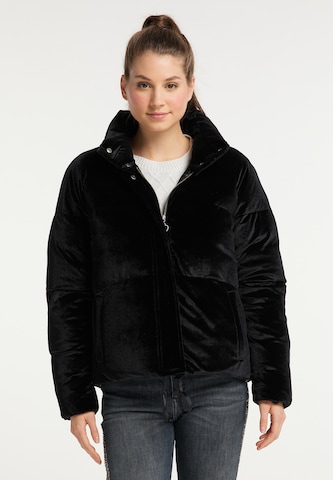 MYMO - Chaqueta de invierno en negro: frente