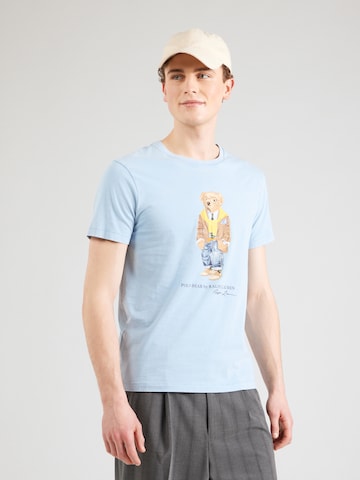 Maglietta di Polo Ralph Lauren in blu: frontale
