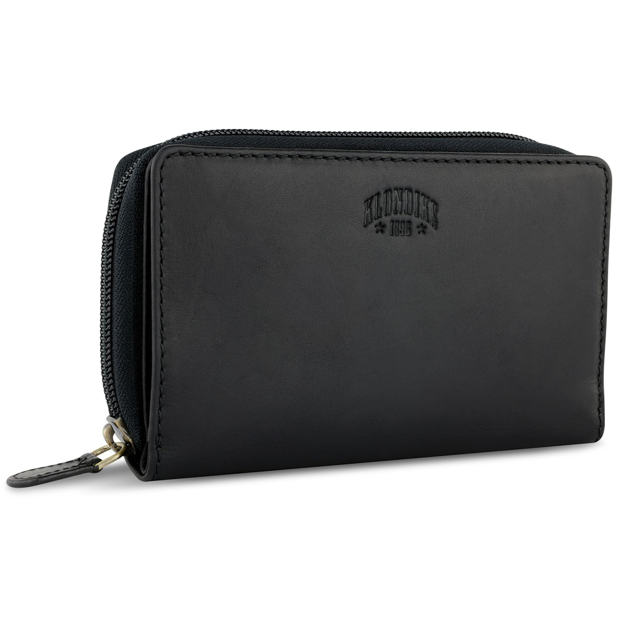 KLONDIKE 1896 Portemonnaie 'Rush' in Schwarz