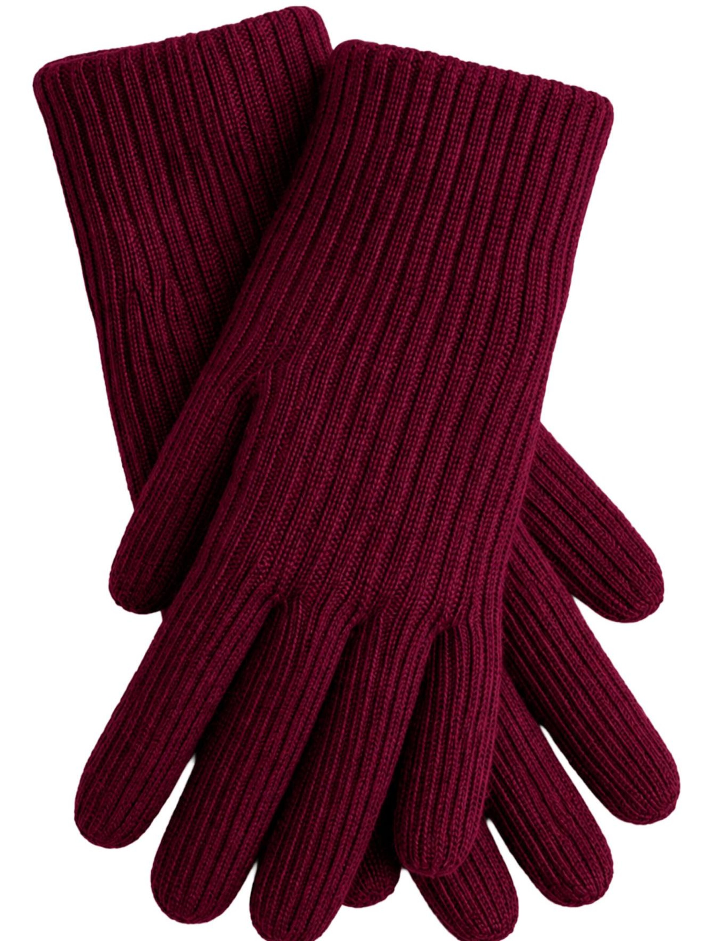 Il Lanificio Fingerhandschuhe‌‌‌‌‌‌‌‌‌ in Rot: Vorderseite