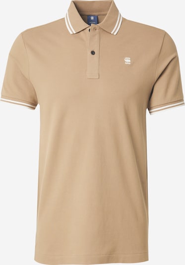 G-STAR Majica 'Dunda' u bež / bijela, Pregled proizvoda