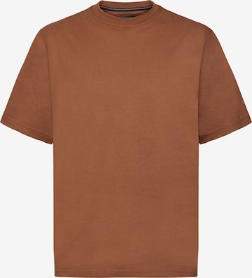 T-Shirt Signal en marron : devant