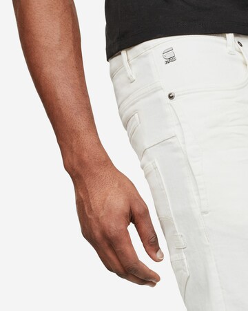 G-Star RAW Slimfit Jeans 'D-Staq' in Weiß