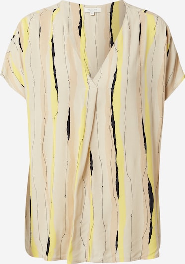 MINE TO FIVE Bluse in kitt / hellbeige / gelb / schwarz, Produktansicht