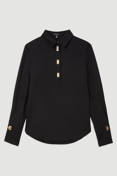 Karen Millen Shirt in XS in Black, Item view