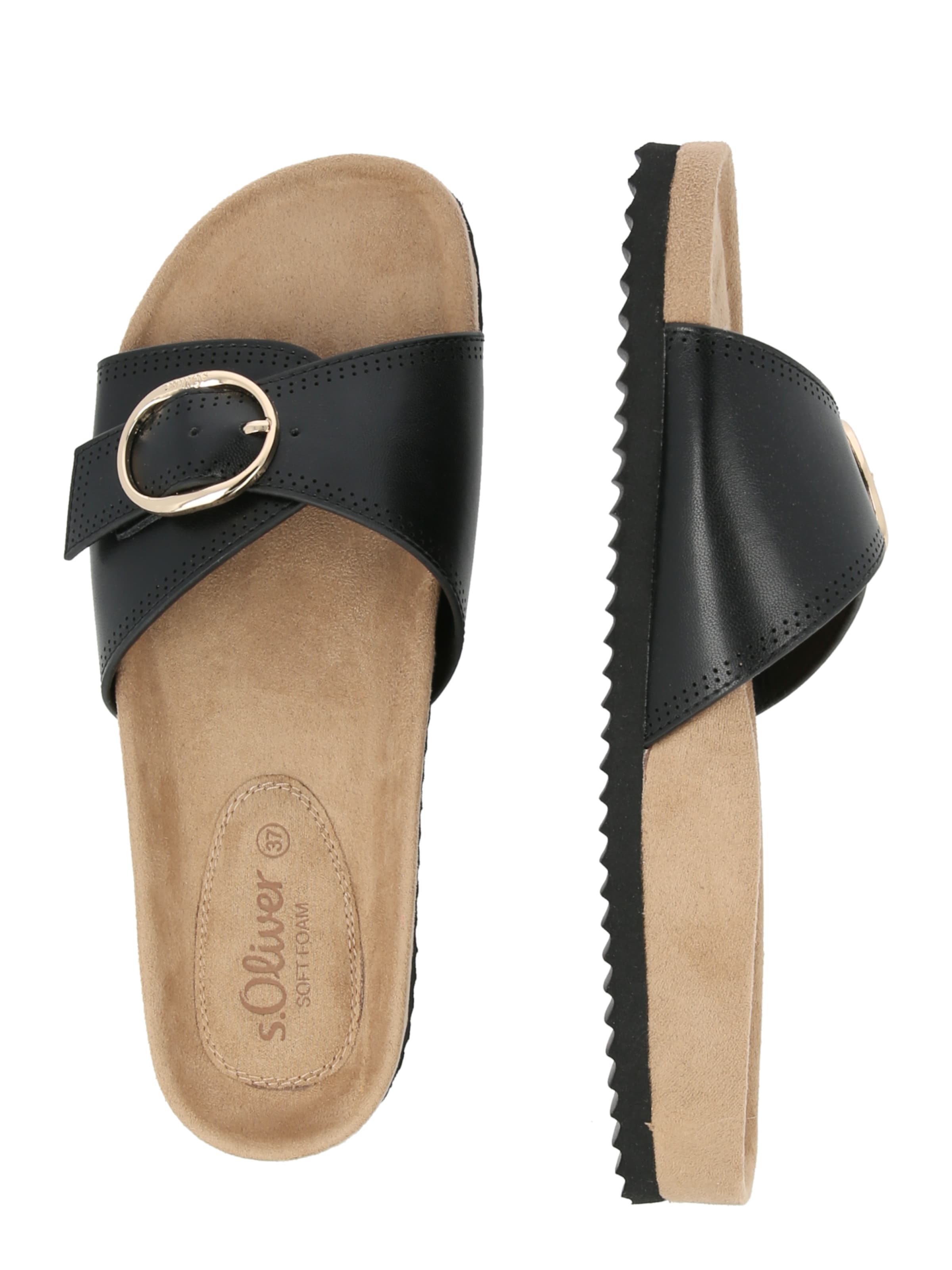 s.Oliver Pantoletter i sort