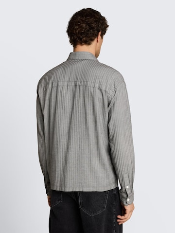 Fit confort Chemise TOM TAILOR DENIM en gris