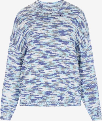 usha BLUE LABEL Trui in Blauw: voorkant