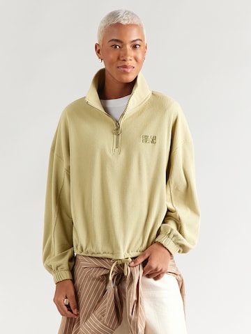 BILLABONG Sweatshirt 'COFFEE TIME' i grøn: forside