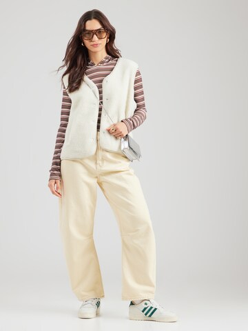 TOPSHOP Baggy Jeans in Beige