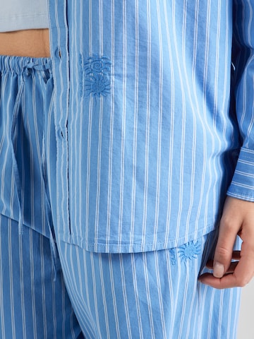 QUIKSILVER Blúzka 'Finvoy' - Modrá