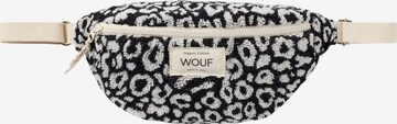 Wouf Fanny Pack 'Terry Towel ' in Black: front