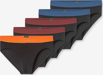 SCHIESSER Slip ' 95/5 ' in Black: front