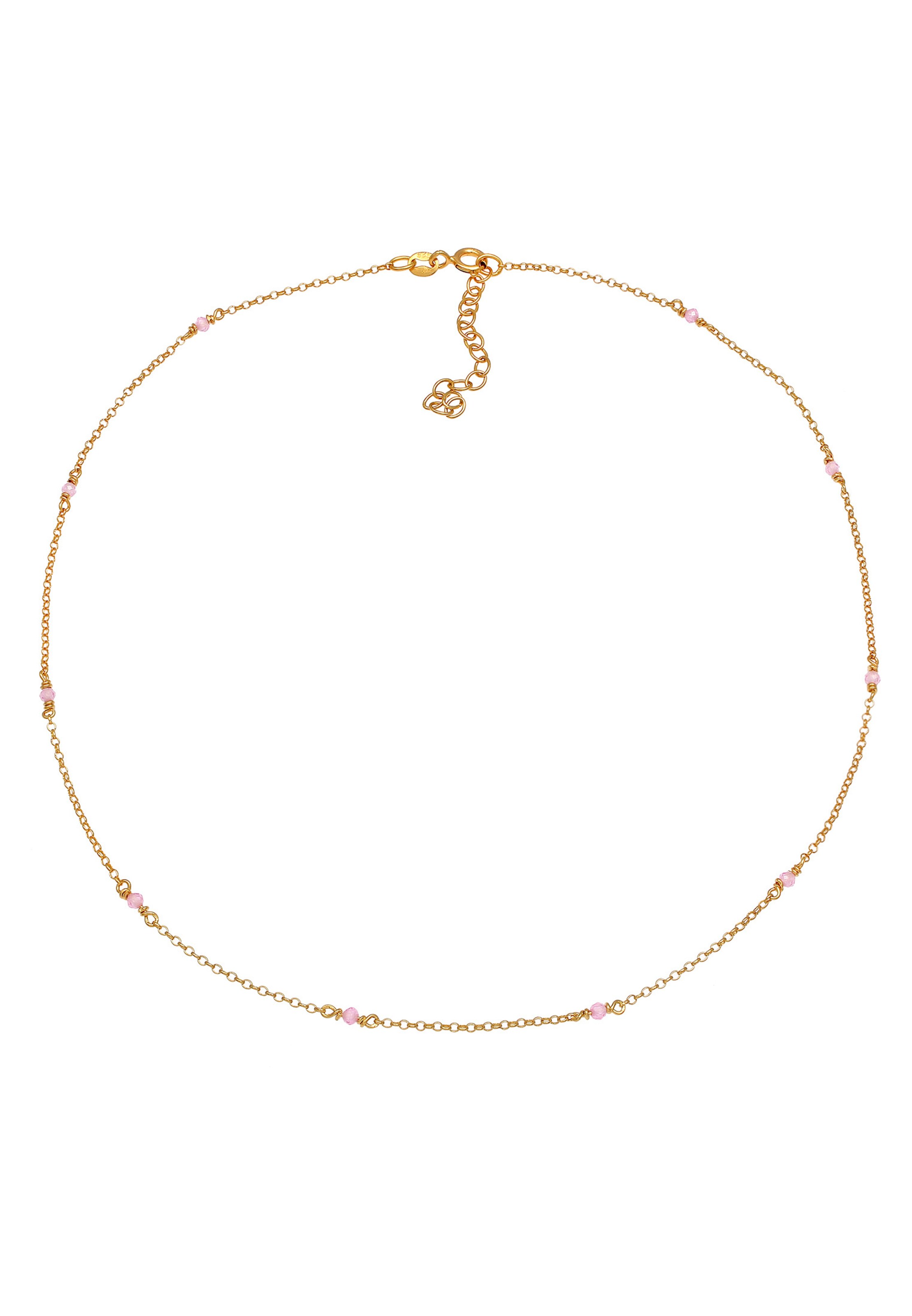 ELLI Ketting 'Bead' in Goud