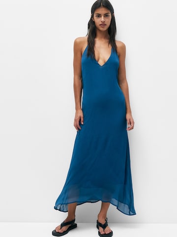 Pull&Bear Summer dress in Blue: front