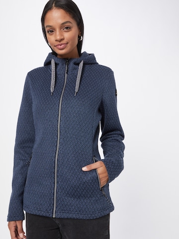 KILLTEC Functionele fleece jas in Blauw: voorkant