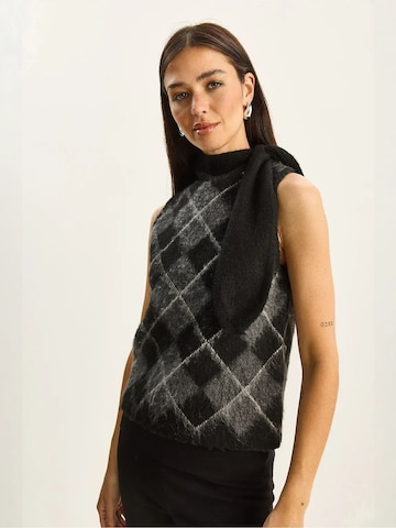 Bianco Lucci Pullover in Grau