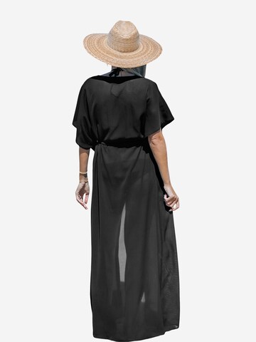 Cupshe Beach Dress in Black