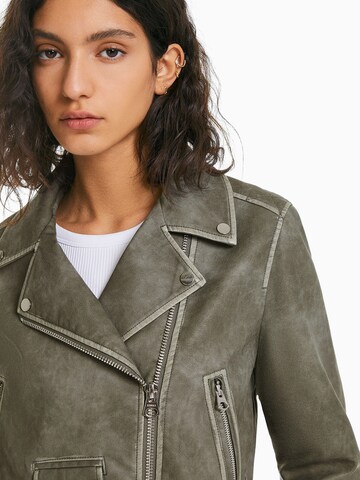 Veste mi-saison Bershka en gris