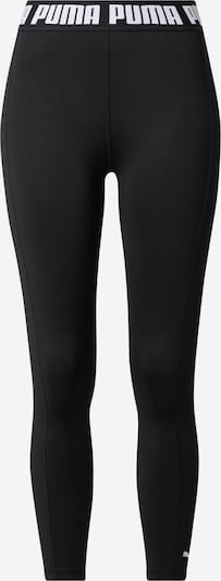 PUMA Sportbroek in de kleur Zwart / Wit, Productweergave