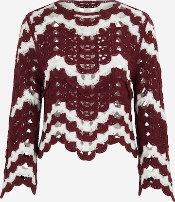 Pull-over usha FESTIVAL en violet : devant