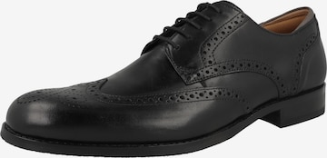 Chaussure à lacets 'Craft Arlo Limit' CLARKS en noir : devant