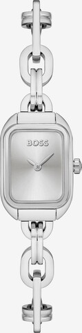 BOSS Analog Watch in Silver: front