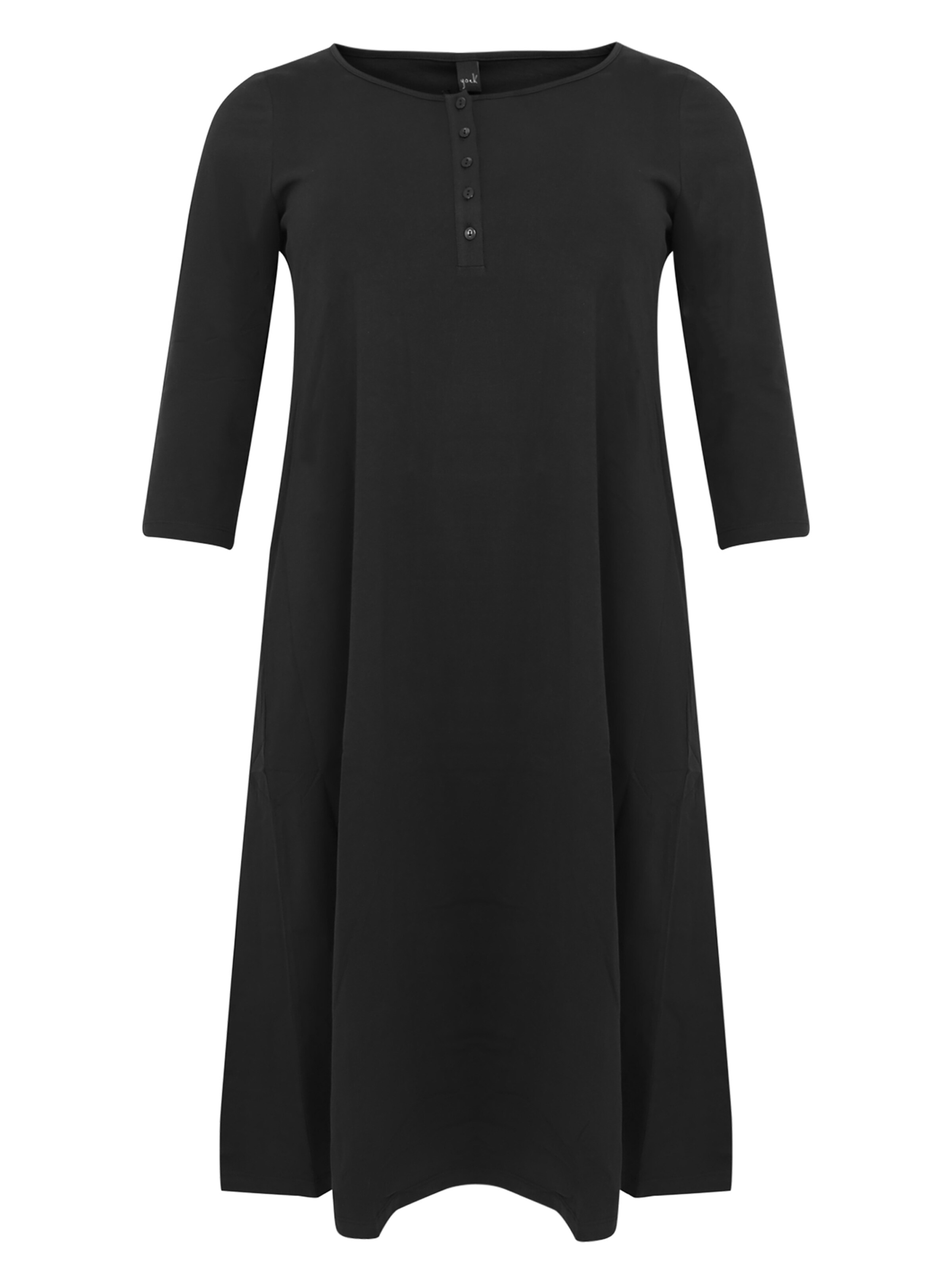 YOEK Kleid in Schwarz: Vorderseite