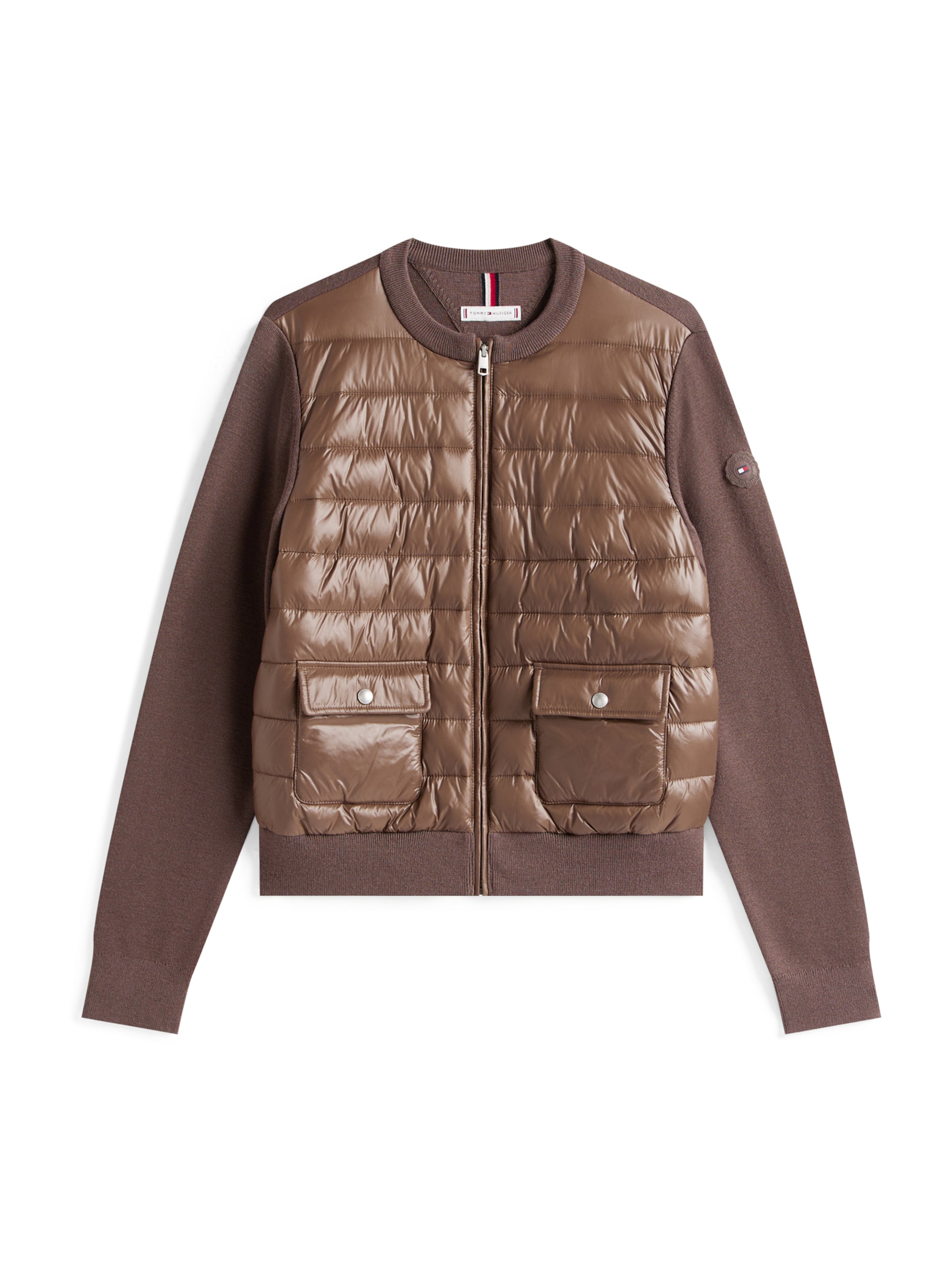 TOMMY HILFIGER Jacke in Braun: Vorderseite