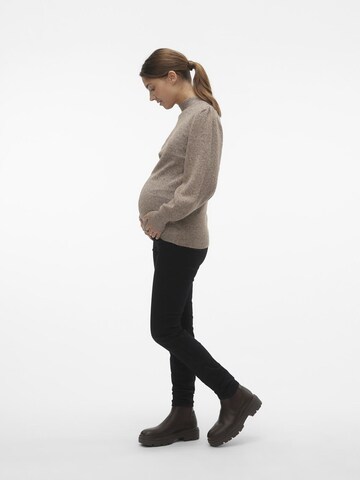 MAMALICIOUS Slimfit Leggings 'PINE' i sort