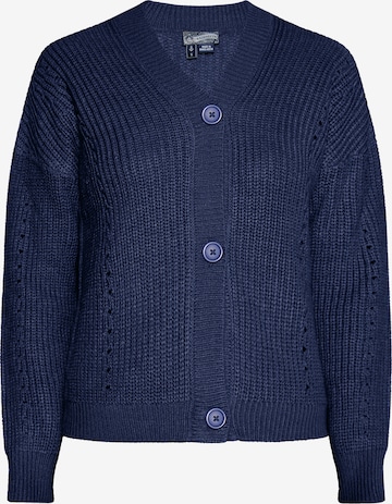 DreiMaster Vintage Strickjacke in Blau: predná strana