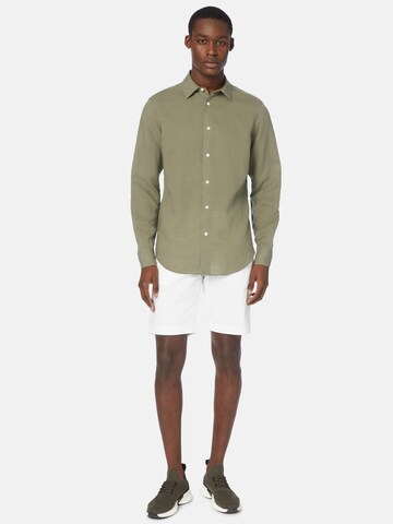 Boggi Milano Regular fit Button Up Shirt in Green