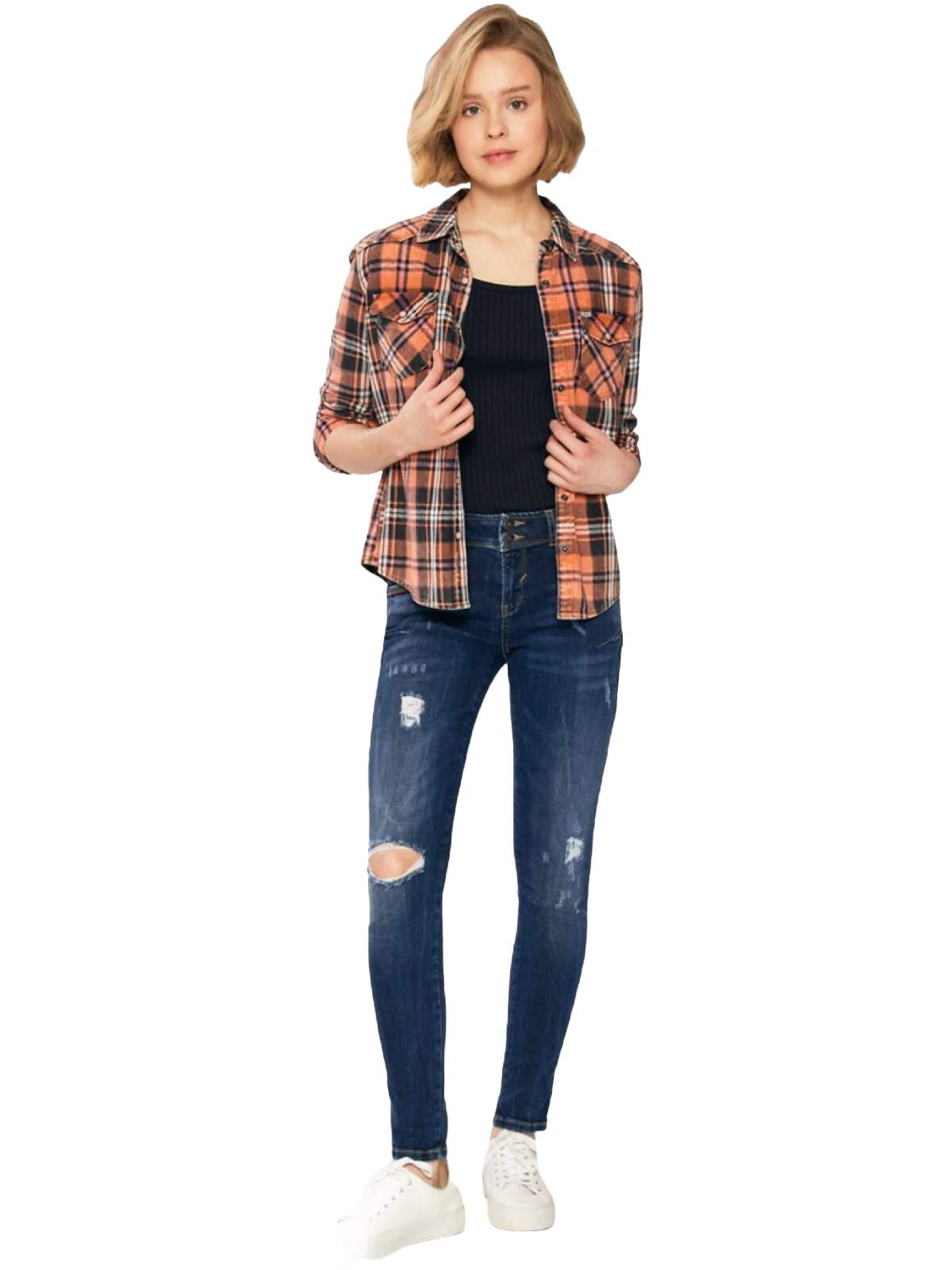 LTB Jeans Blouse 'Lucinda' in Blue