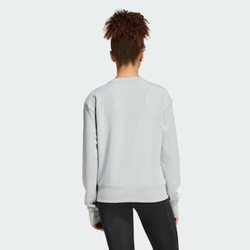 ADIDAS PERFORMANCE Sportsweatshirt 'Designed-for-Training Warm-Up Crewneck' in Grün