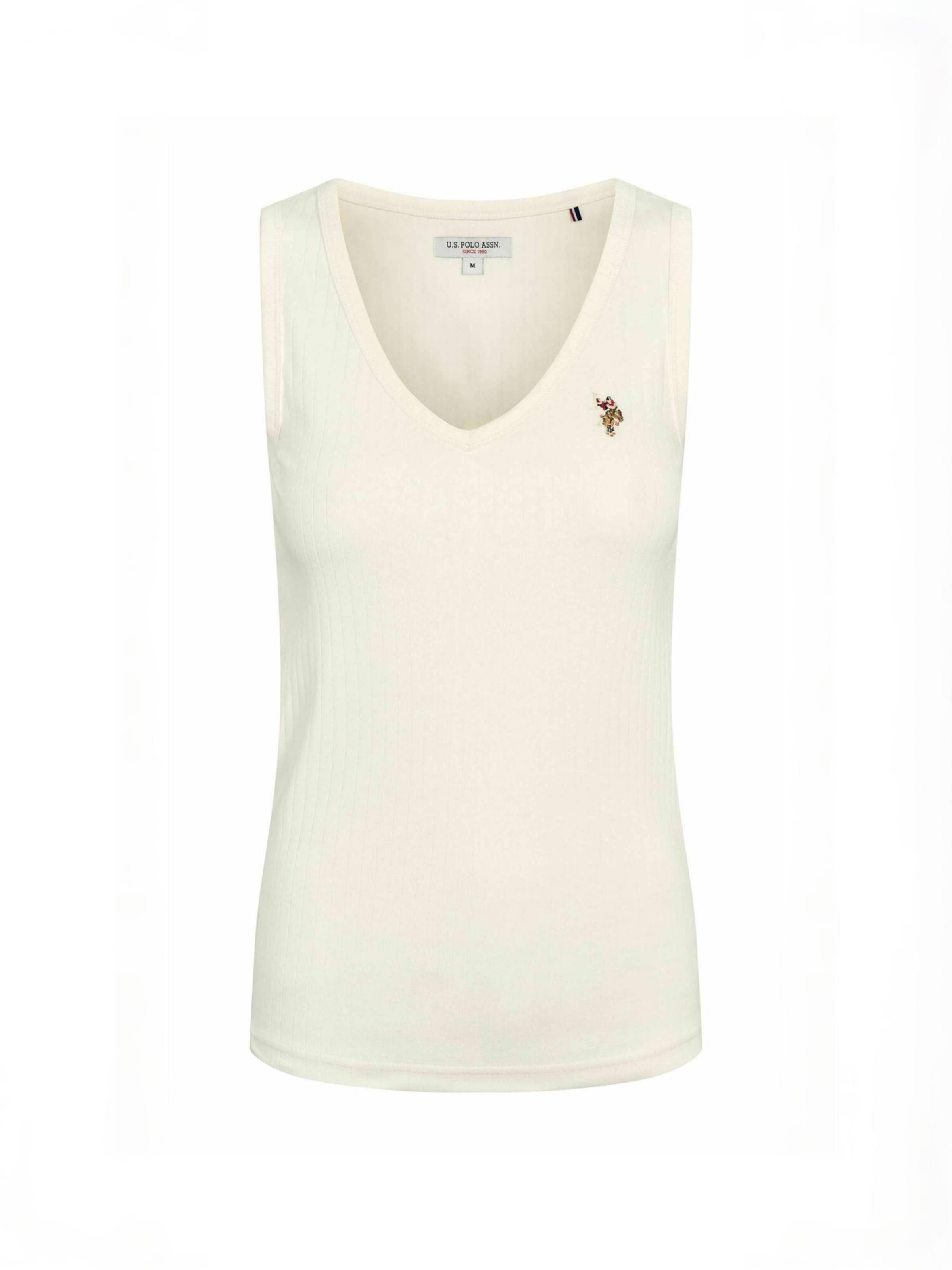 U.S. POLO ASSN. Top ' UWCasandra ' in Wit: voorkant