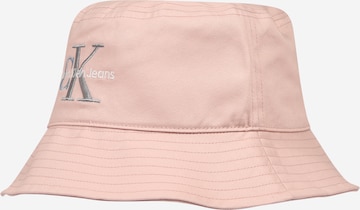 Calvin Klein Jeans Hat in Pink: front