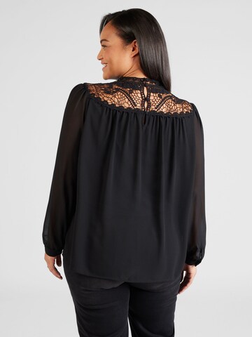 ONLY Carmakoma Blouse 'NEW CAT' in Black